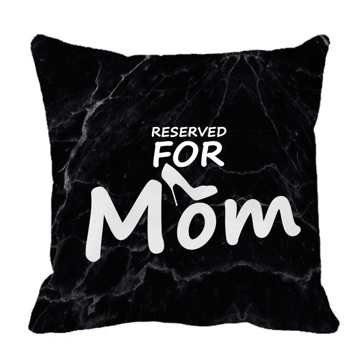 Reserved for Dad Decorative Throw Pillow Case Decor Cushion Covers Square 18x18 Inch Corduroy Cotton for Sofa Couch