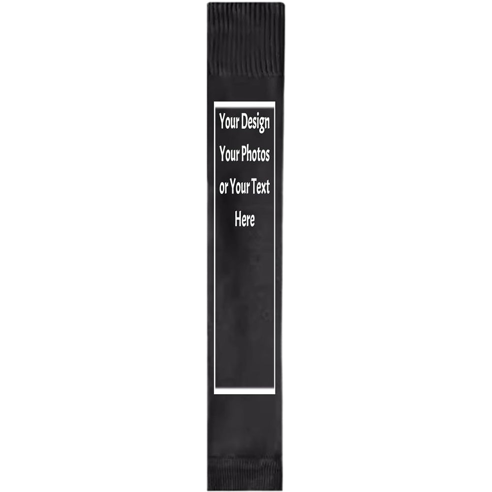 Custom Your Logo Thigh High Leg Socks Personalized Over Knee High Warmer Footless Boot Stockings