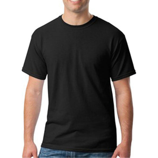 Blank Men Short Sleeve T-Shirt, Plain Cotton Crew Neck Tee for Sublimation & Embroidery Custom Printing, Wholesale Blank Tees