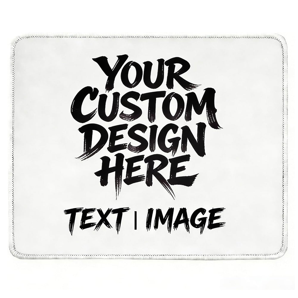 Custom Mouse Pad, Personalized Photo Text Logo, Non-Slip Mouse Mat for Gaming & Office ZM-147
