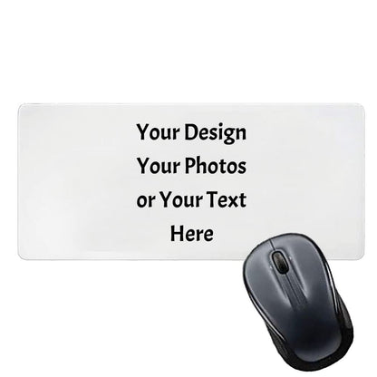 Custom Your Design Photos Text Round Mouse Pad Personalized Desktop Mat Rubber Mousepad 9x7.5 Inches