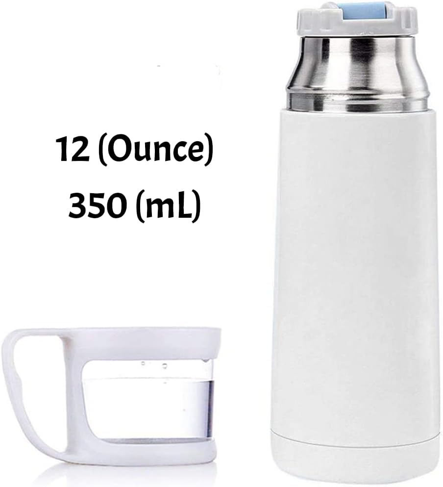 Custom Your Logo Personalized Water Bottle Coffee Travel Mug Drink Thermos Cup 12 ounce 350ml