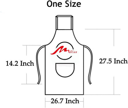 Personalized Kitchen Apron Custom Your Design Text Logo Women Men Aprons
