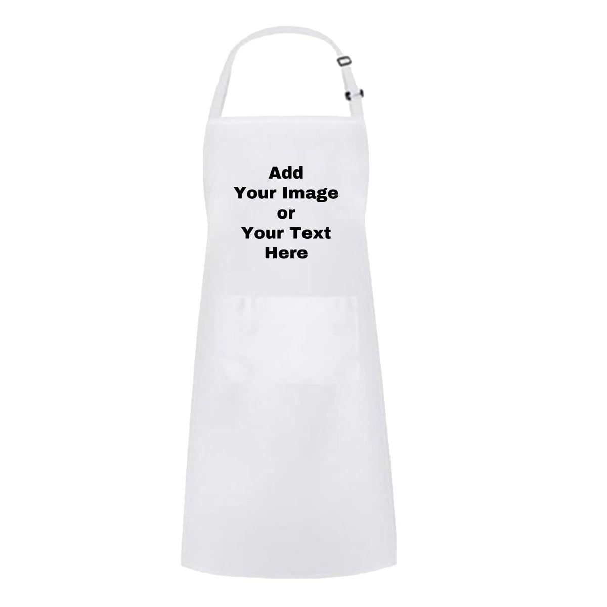Adjustable Custom Kitchen Apron Personalized Your Design Women Men Cotton Aprons