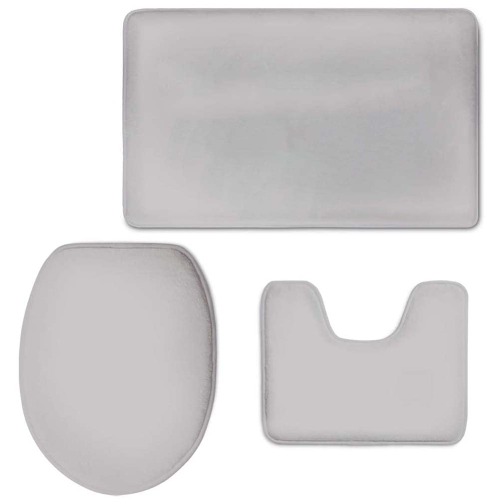 Sublimation Blanks Bathroom Door Mats Polyester Heat Transfer Shower Mat Decoration Bath Rug Set of 1