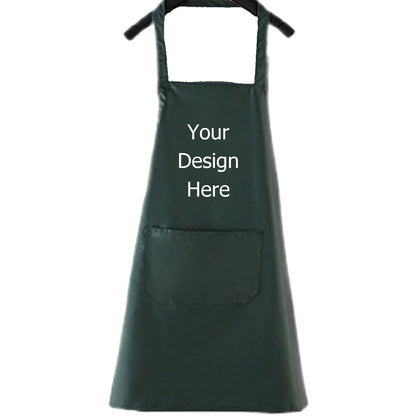 Custom Kitchen Apron Personalized Your Design Text Logo Women Men Aprons