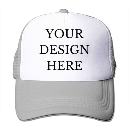 Custom Picture Text Logo Colorful Unisex Adjustable Trucker Hat Personalized Mesh Baseball Cap