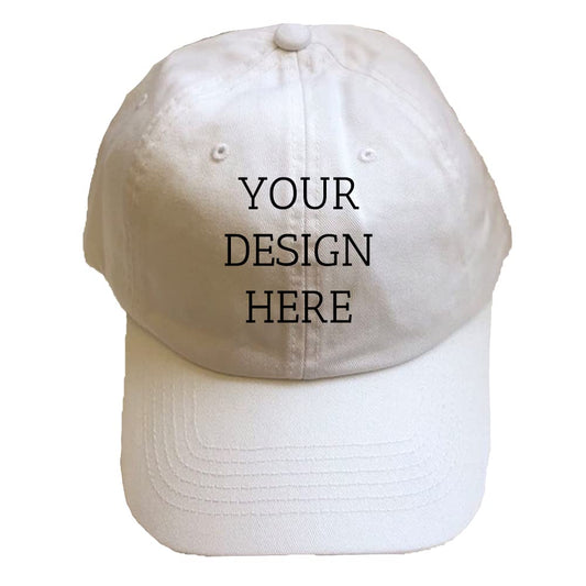 Blank Washed Dad Hat, Plain Vintage Unstructured Baseball Cap for Custom Logo Heat Transfer & Embroidery, Unisex Wholesale Blank Hats