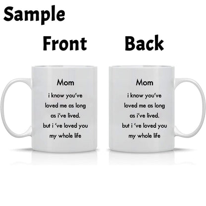 Personalized Magic Coffee Mug 11oz Custom DIY Logo/Design/Words Heat Sensitive Color Changing Cup Customized Gifts Birthday Housewarming