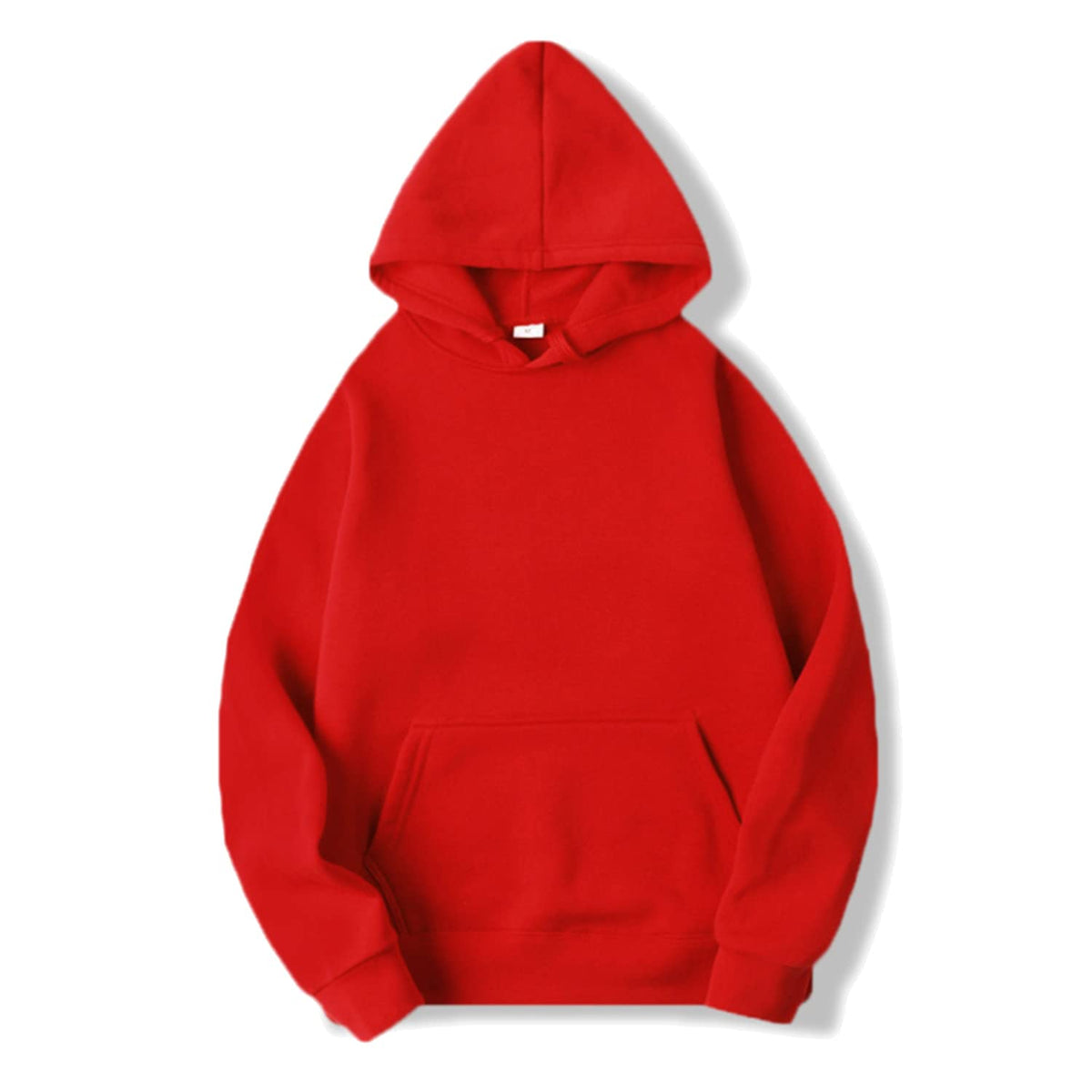 Unisex Hoodies Thin Fleece Pullover Sweatshirt