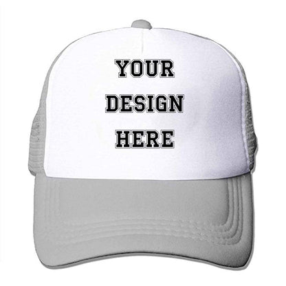 Customized Picture Text Logo Personalized Colorful Unisex Adjustable Trucker Hat Mesh Baseball Cap