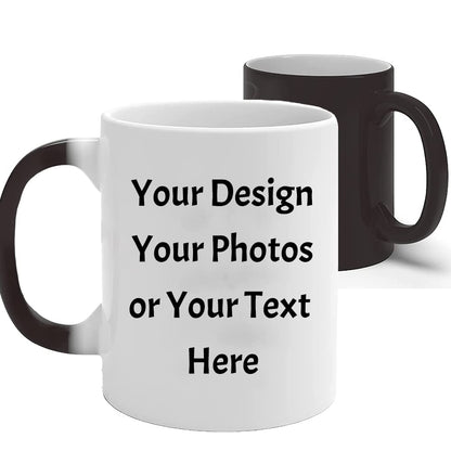 Personalized Coffee Mug 11oz Custom DIY Logo/Design/Words Cup Customized Gifts Birthday Father's Mother’s Day Housewarming Ceramics Mug