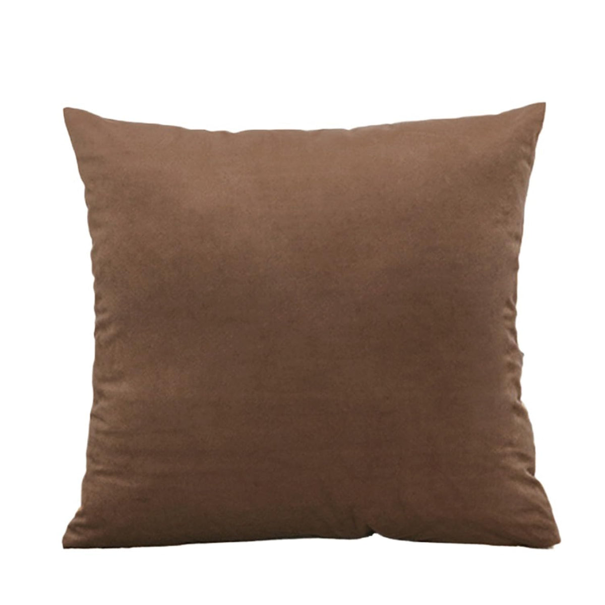 ZMvise Set of 2 Velvet Throw Pillowcase Solid Square Decorative Pillow Covers for Couch Sofa Bed Chair