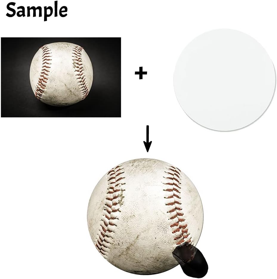 Custom Your Design Photos Text Round Mouse Pad Personalized Desktop Mat Mousepad 7.5 Inches
