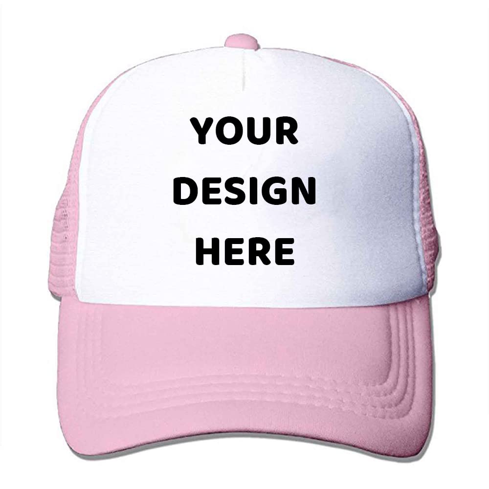 Customized Personalized Design Your Logo Unisex Trucker Hat Custom Mesh Baseball Cap