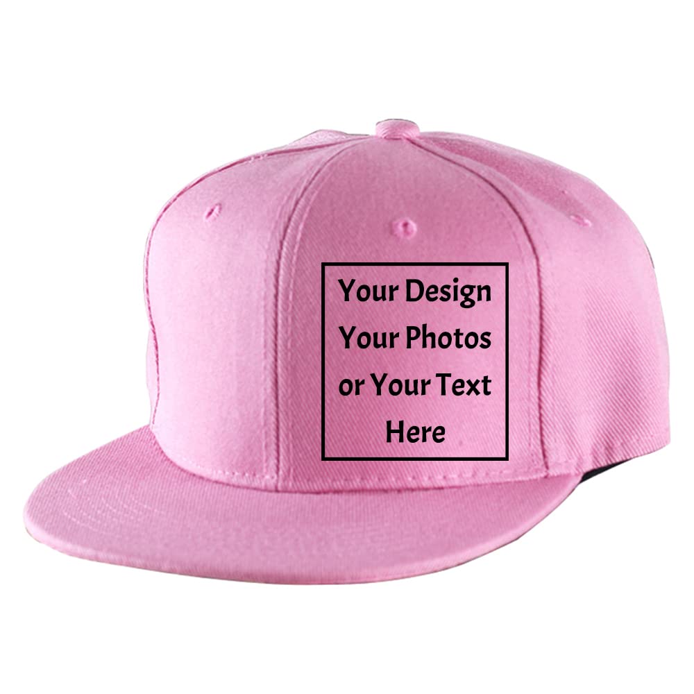 Custom Your Picture Text Logo Unisex Personalized Plain Adjustable Hat Baseball Cap