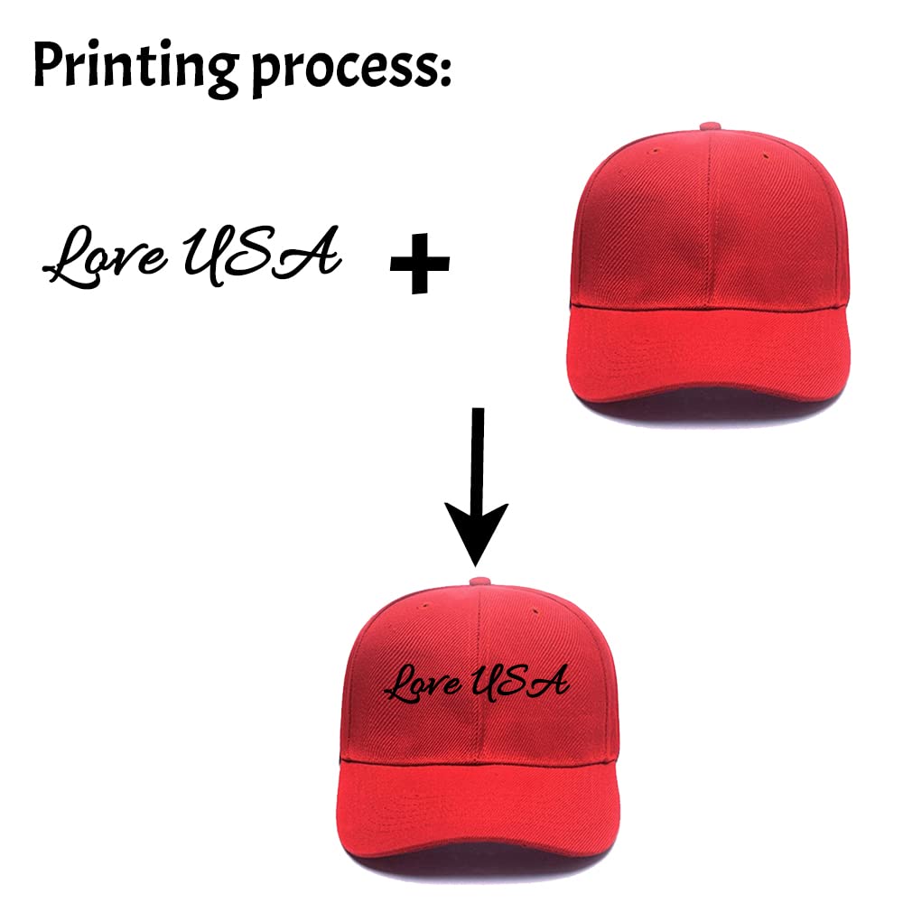 Printed Custom Your Own Picture Text Logo Unisex Personalized Plain Adjustable Hat Baseball Cap