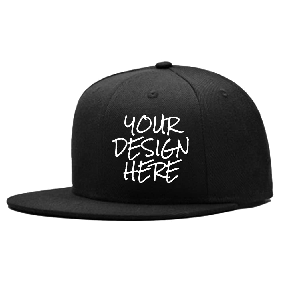 Printed Custom Your Picture Text Logo Unisex Personalized Adjustable Hat Baseball Cap