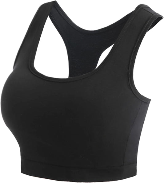 Blank Youth Sports Bra Wholesale, Plain Soft Yoga Bra for Custom Logo Heat Transfer Printing