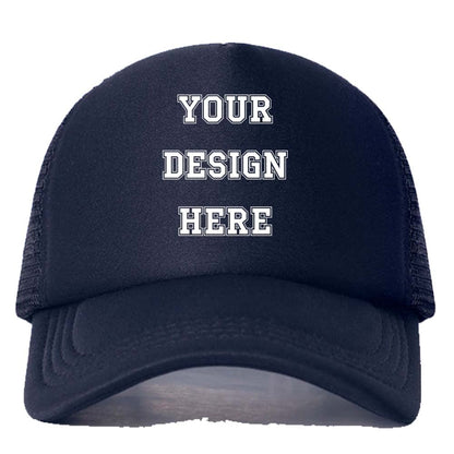 Customized Picture Text Logo Personalized Colorful Unisex Adjustable Trucker Hat Mesh Baseball Cap