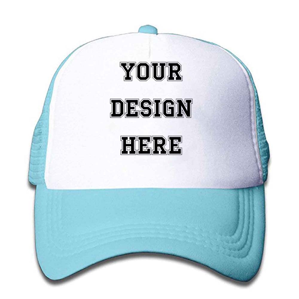 Customized Picture Text Logo Personalized Colorful Unisex Adjustable Trucker Hat Mesh Baseball Cap