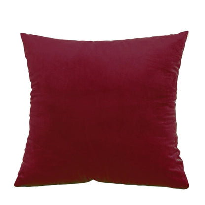 ZMvise Set of 2 Velvet Throw Pillowcase Solid Square Decorative Pillow Covers for Couch Sofa Bed Chair