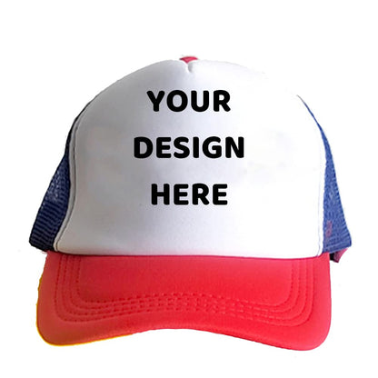 Customized Personalized Design Your Logo Unisex Trucker Hat Custom Mesh Baseball Cap