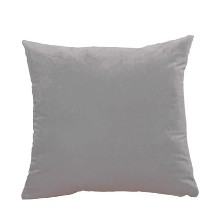 ZMvise Set of 2 Velvet Throw Pillowcase Solid Square Decorative Pillow Covers for Couch Sofa Bed Chair