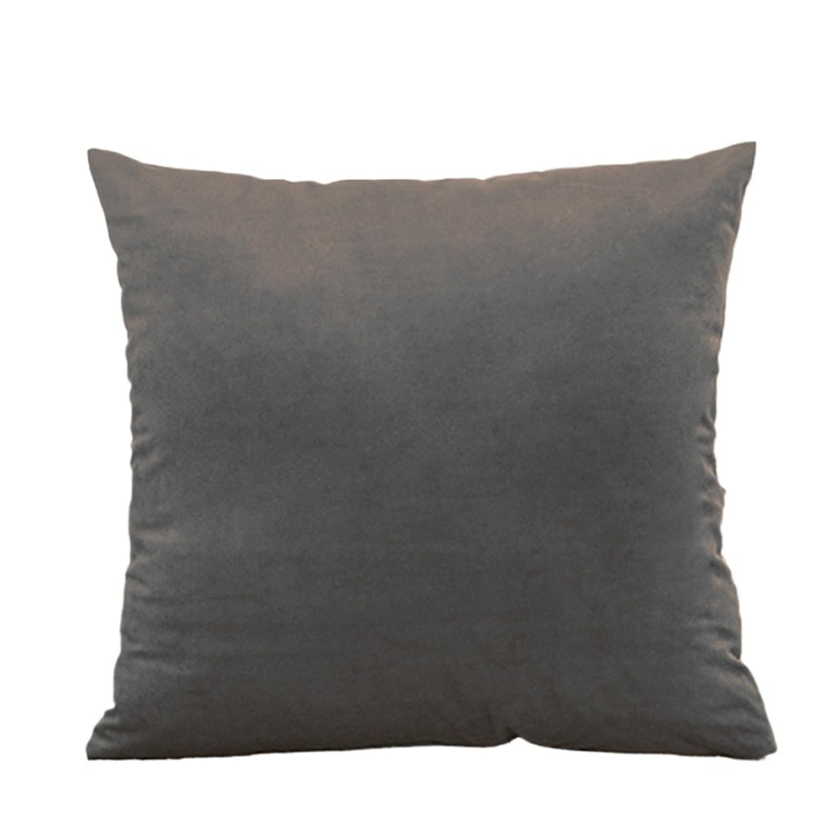 ZMvise Set of 2 Velvet Throw Pillowcase Solid Square Decorative Pillow Covers for Couch Sofa Bed Chair
