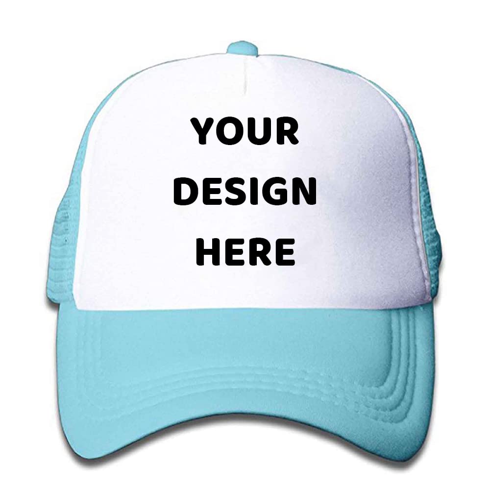 Customized Personalized Design Your Logo Unisex Trucker Hat Custom Mesh Baseball Cap