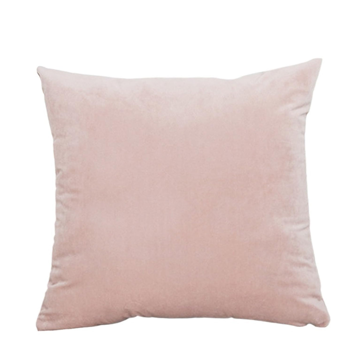 ZMvise Set of 2 Velvet Throw Pillowcase Solid Square Decorative Pillow Covers for Couch Sofa Bed Chair