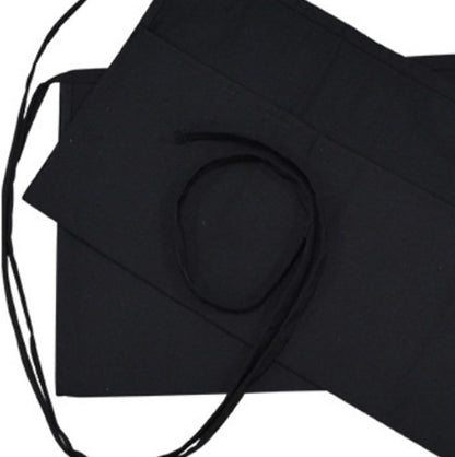 Custom Waist Apron with 3 Pockets Personalized Your Design Text Women Men Waiter Waitress Half Aprons