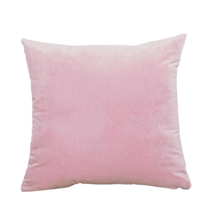 ZMvise Set of 2 Velvet Throw Pillowcase Solid Square Decorative Pillow Covers for Couch Sofa Bed Chair