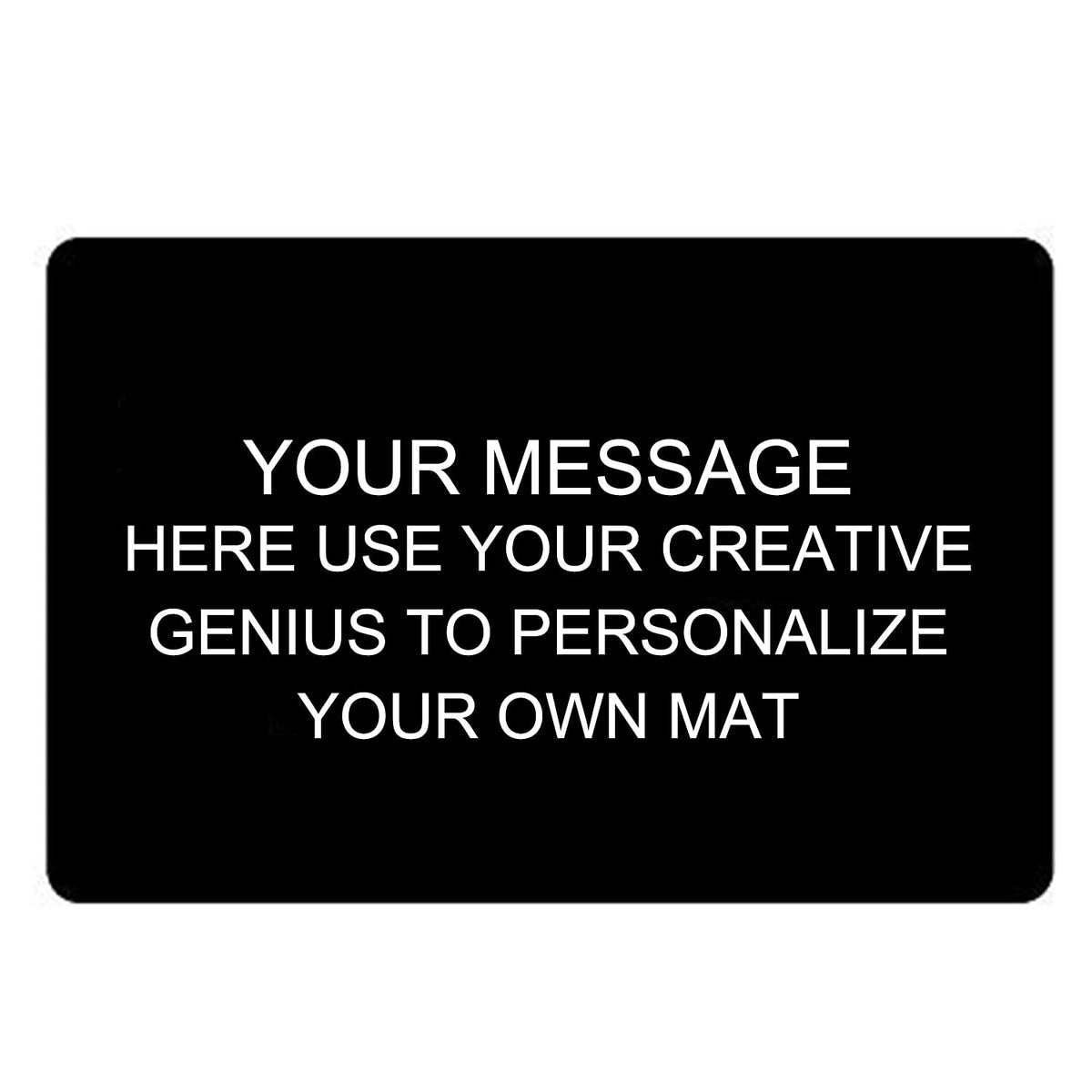 Personalized Image Doormat Custom Text Front Door Mat Welcome Indoor Outdoor Entrance Decor Rug