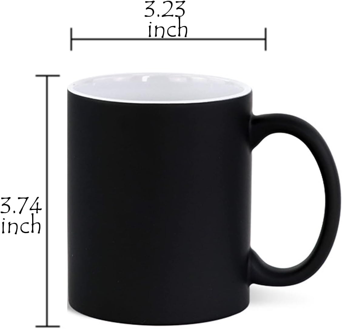 Sublimation Drinking Water Tea Cup Color Changing Coffee Mug 11oz Magic Cup 1 pcs