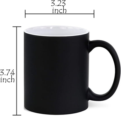 Sublimation Drinking Water Tea Cup Color Changing Coffee Mug 11oz Magic Cup 1 pcs