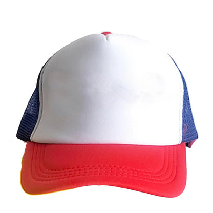 Unisex Trucker Hat, Mesh Baseball Cap with Adjustable Snapback
