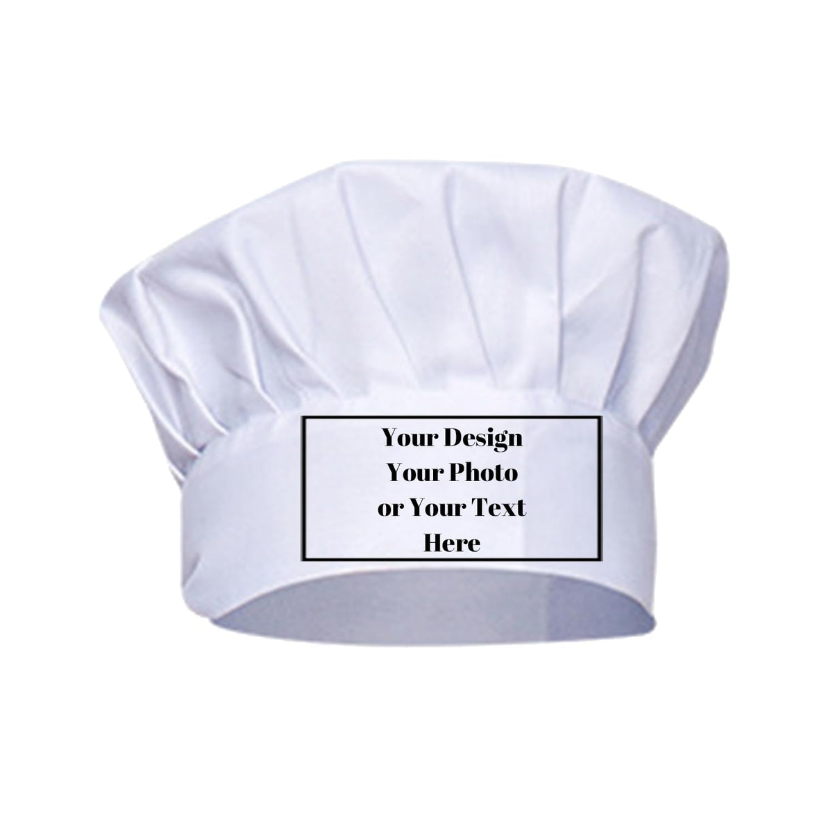 Personalized Cooking Kitchen Unisex Elastic Adjustable Custom Chef Hat Print Chefs Cap