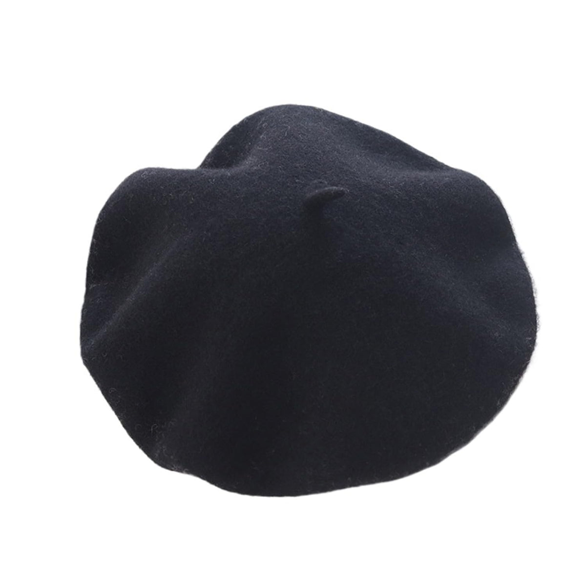 Women French Style Cashmere Beret Hat, Comfortable Stretchy Knitted Cap, Classic Fashion Headwear