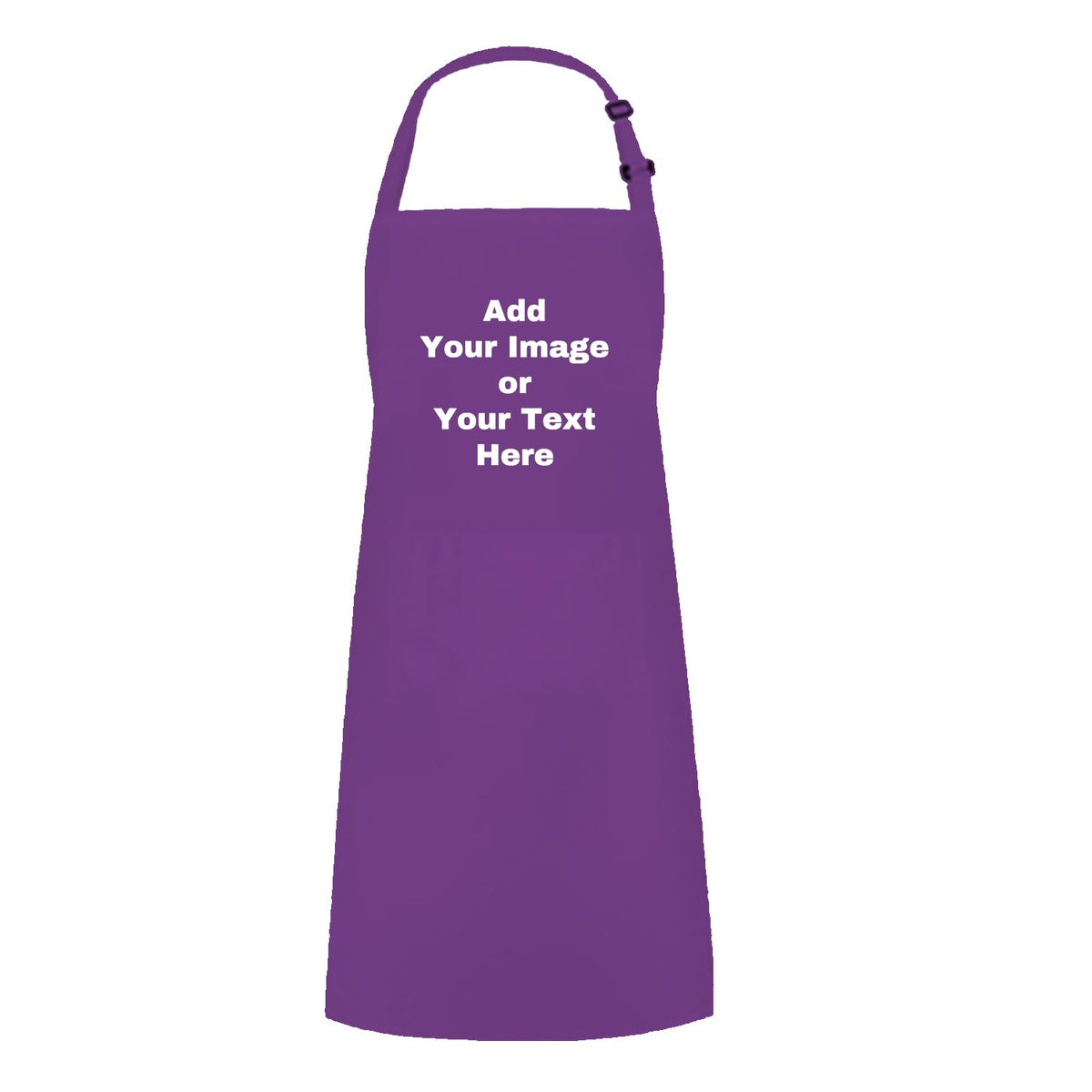 Adjustable Custom Kitchen Apron Personalized Your Design Women Men Cotton Aprons