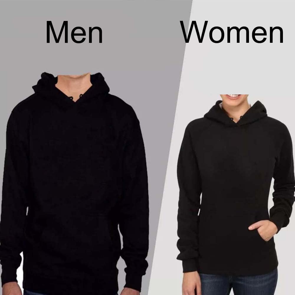 Custom Cotton Pullover Hoodies Unisex Personalized Couples Sweatshirt