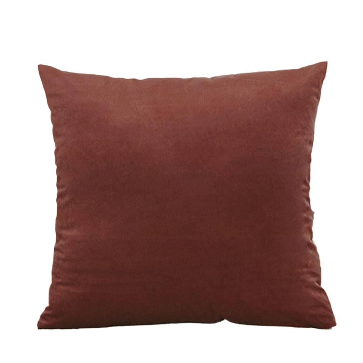 ZMvise Set of 2 Velvet Throw Pillowcase Solid Square Decorative Pillow Covers for Couch Sofa Bed Chair