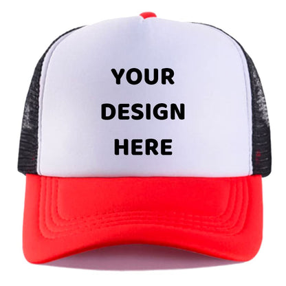 Customized Personalized Design Your Logo Unisex Trucker Hat Custom Mesh Baseball Cap