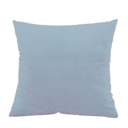 ZMvise Set of 2 Velvet Throw Pillowcase Solid Square Decorative Pillow Covers for Couch Sofa Bed Chair