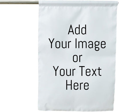 Personalized Garden Flag Outdoor Custom Flag Home Yard Flags Sublimation Polyester Banners 28x40 inch 1 pcs