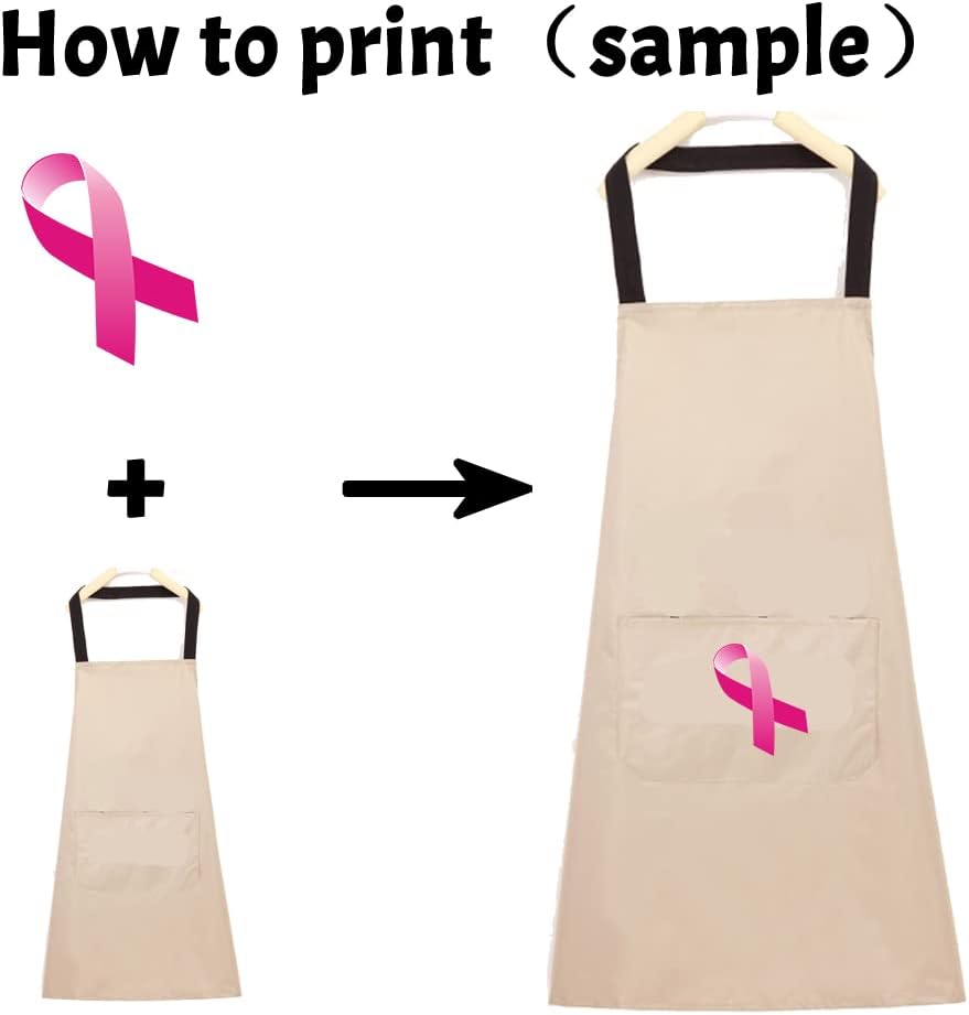Personalized Kitchen Apron Custom Your Design Text Logo Women Men Aprons