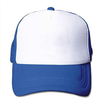 Unisex Trucker Hat, Mesh Baseball Cap with Adjustable Snapback