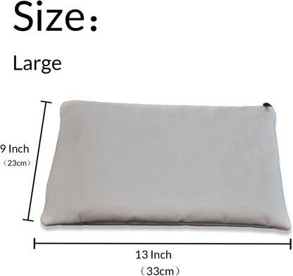 Custom Canvas Makeup Bag Personalized Cosmetic Zipper Bags Shower Gift