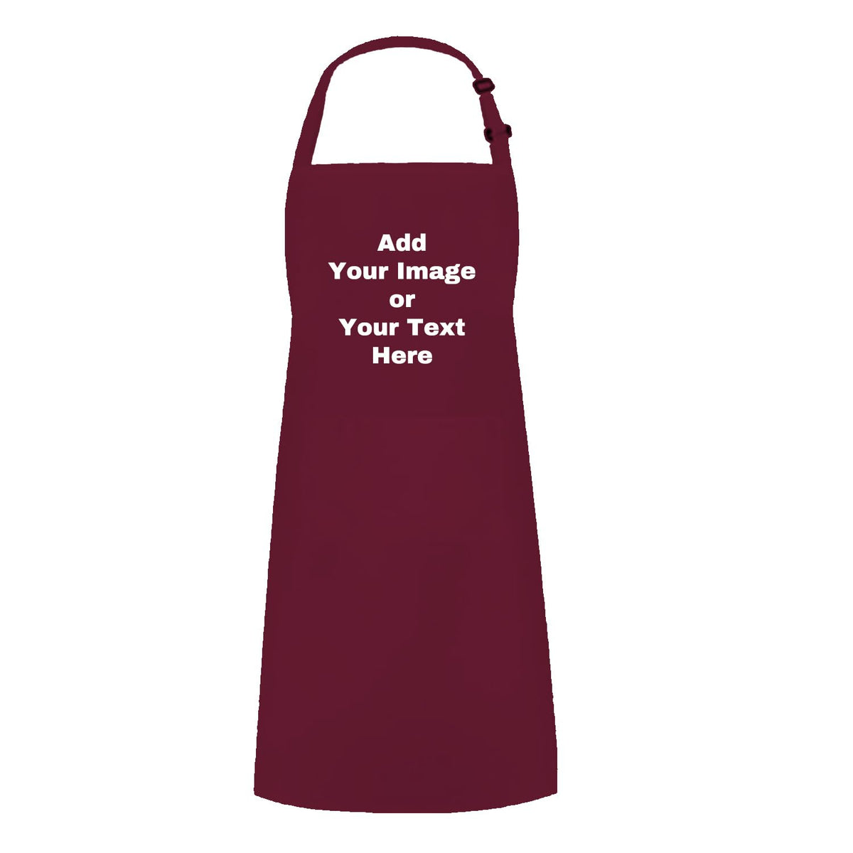 Adjustable Custom Kitchen Apron Personalized Your Design Women Men Cotton Aprons