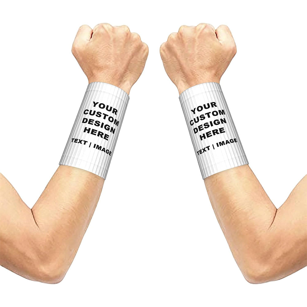 Custom Solid Color Wrist Sleeve for Sports Gym